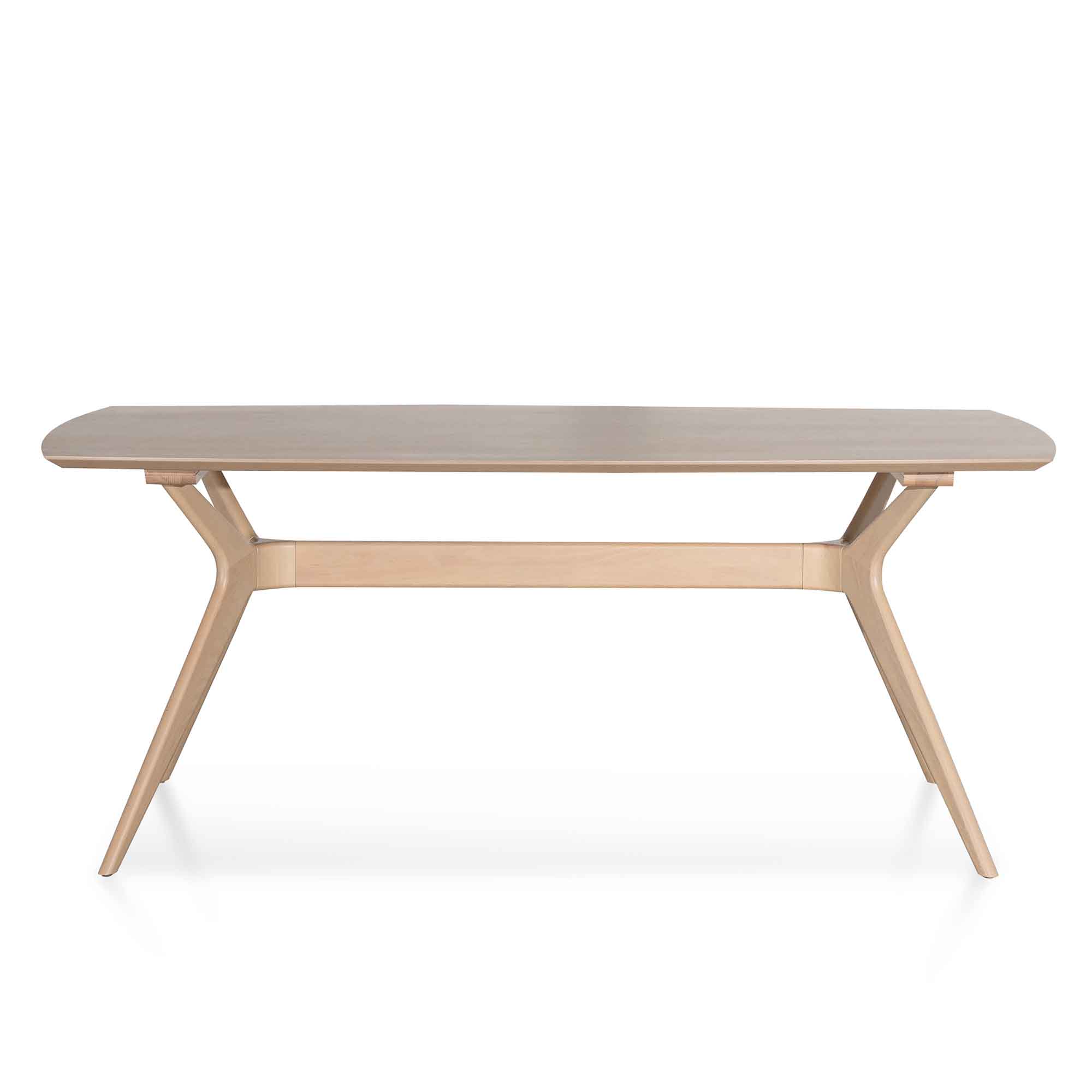 Maya 1.85m Dining Table - Pale Oak - Dining Tables
