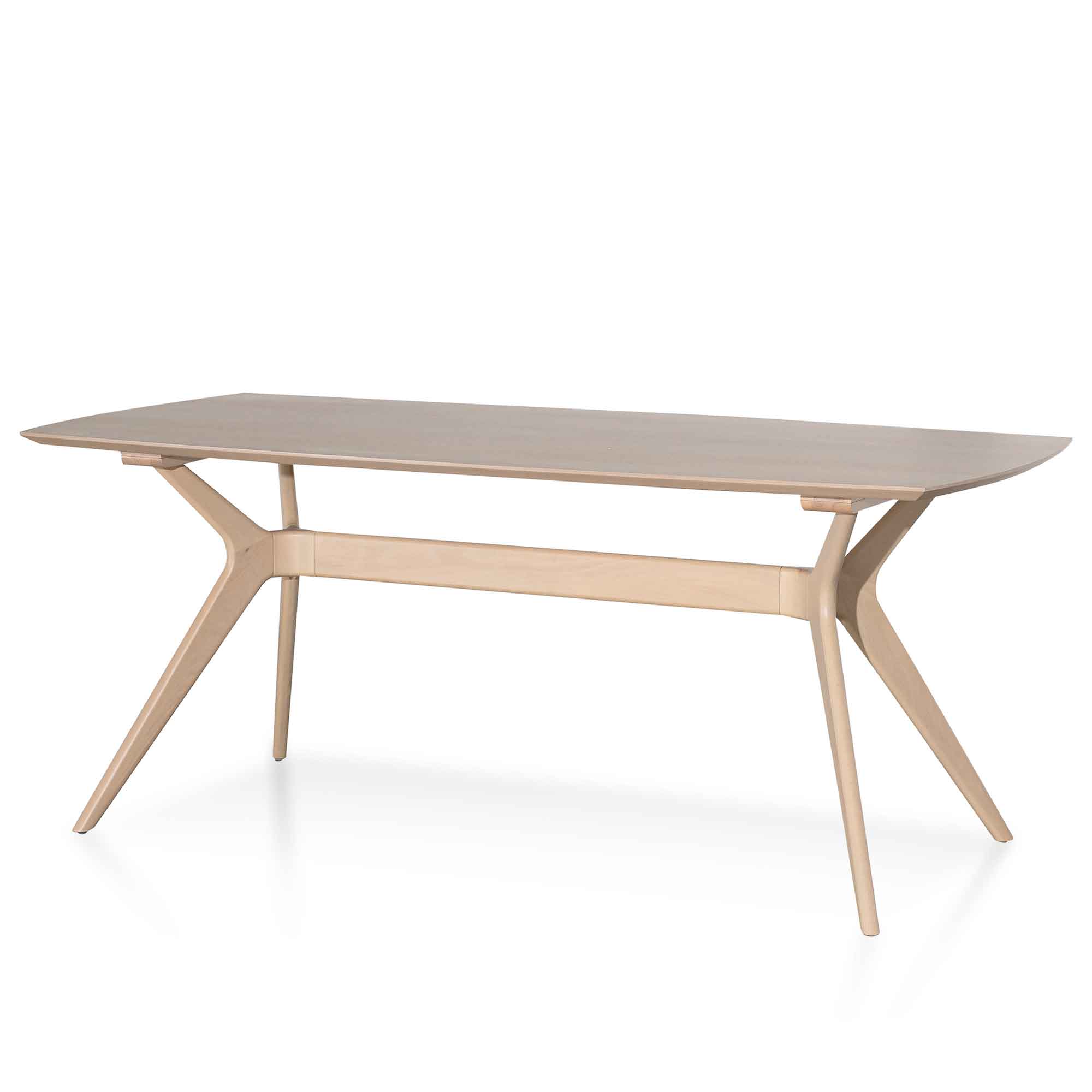 Maya 1.85m Dining Table - Pale Oak - Dining Tables
