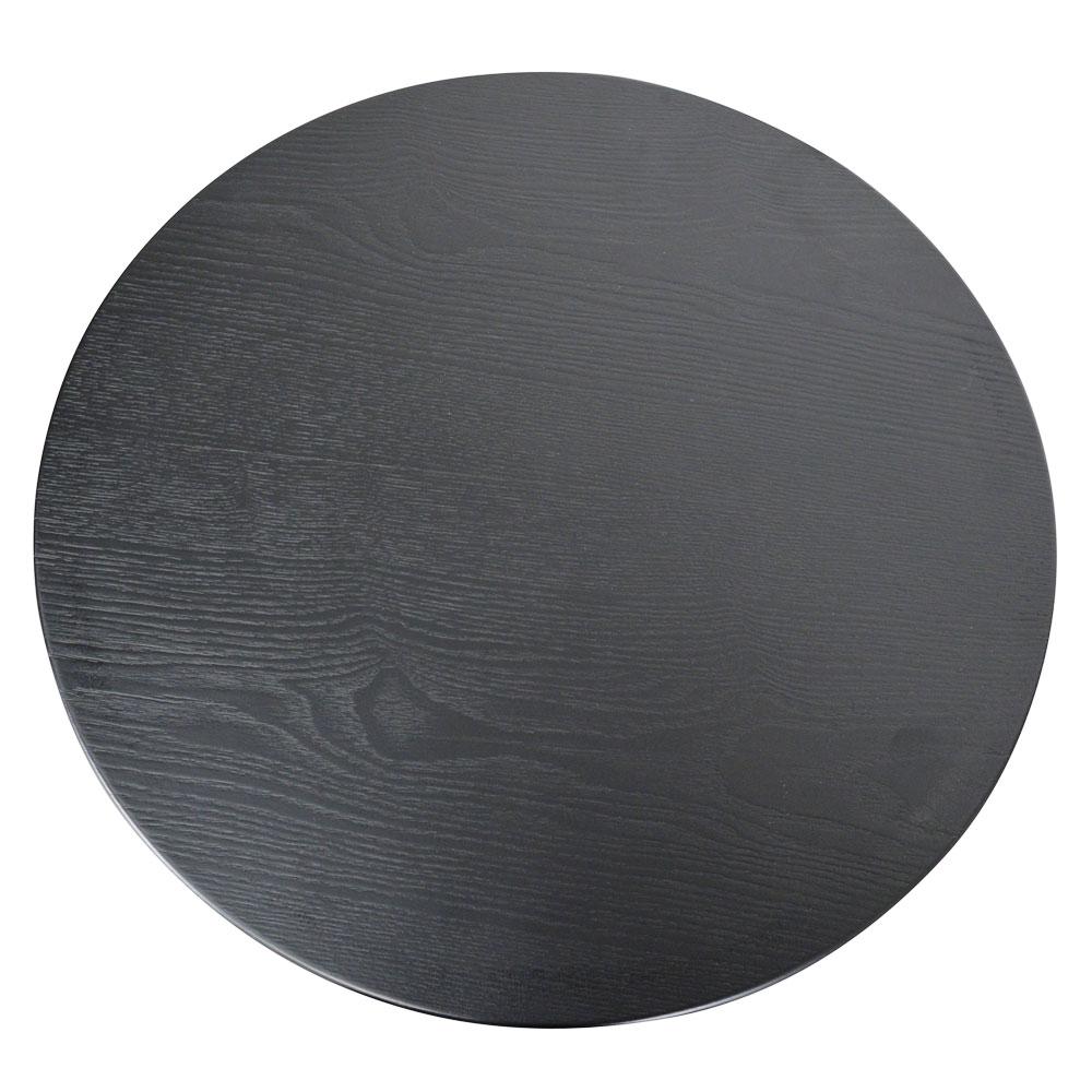 Maya Round Side Table - Full Black - Bedside Tables