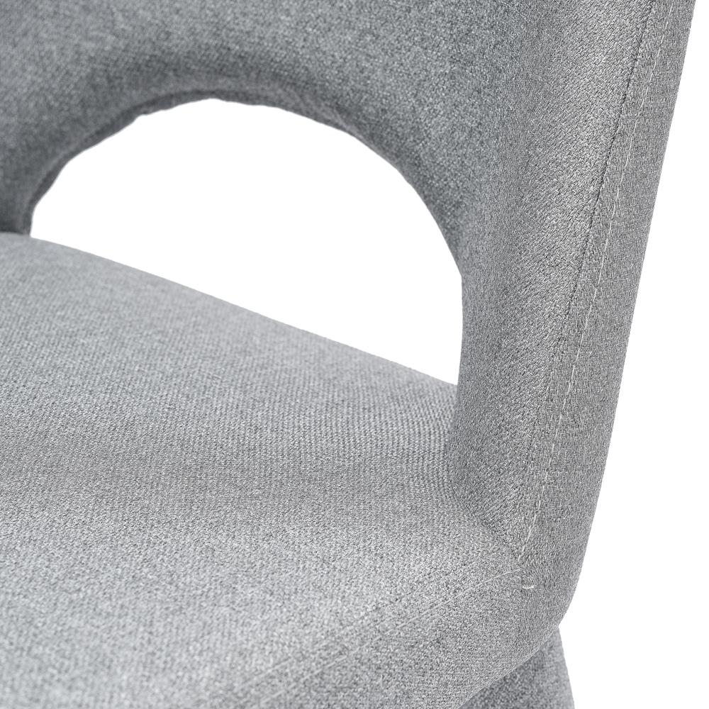 Mia Fabric Dining Chair - Coin Grey - Dining Chairs