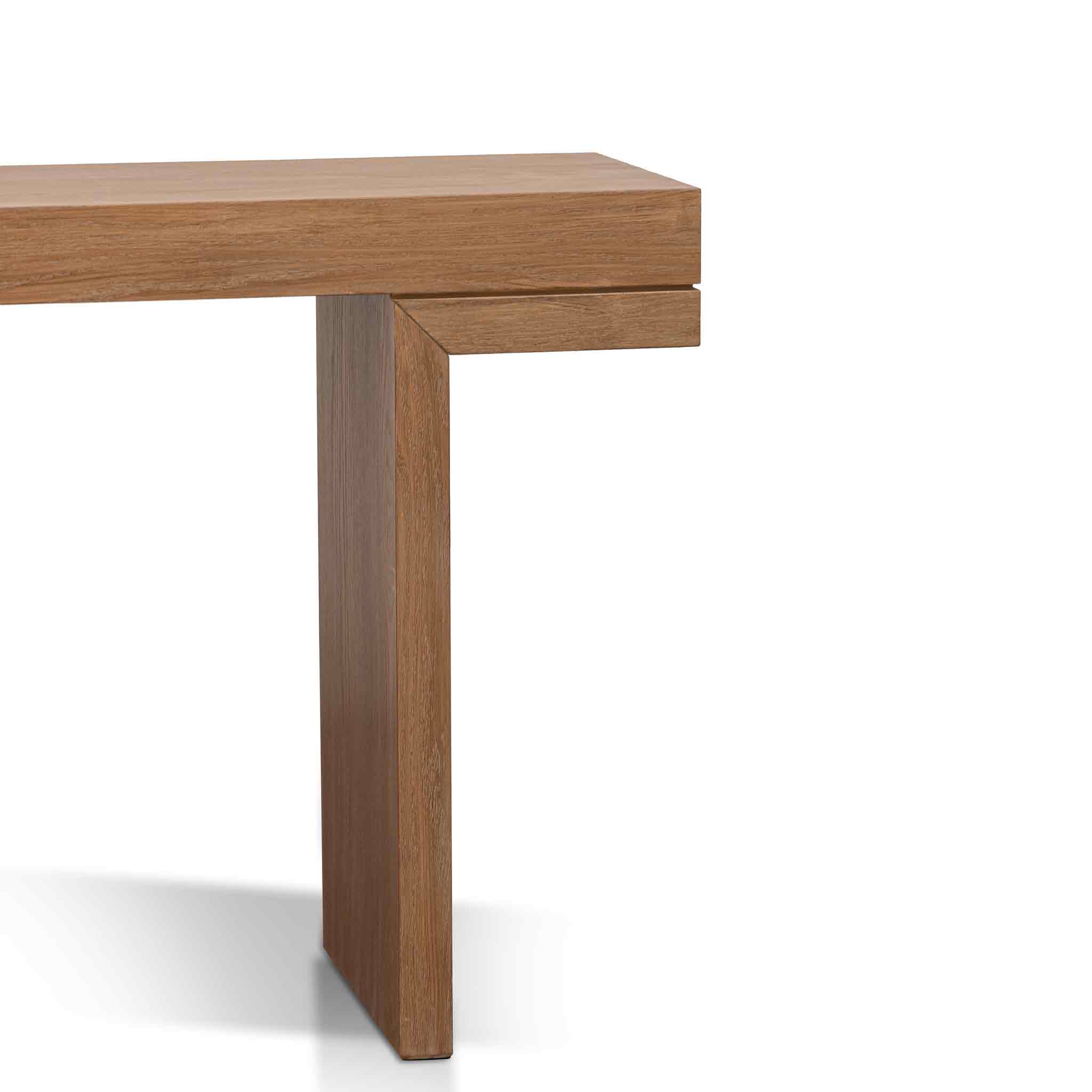 Micah Console Table - Dusty Oak - Console