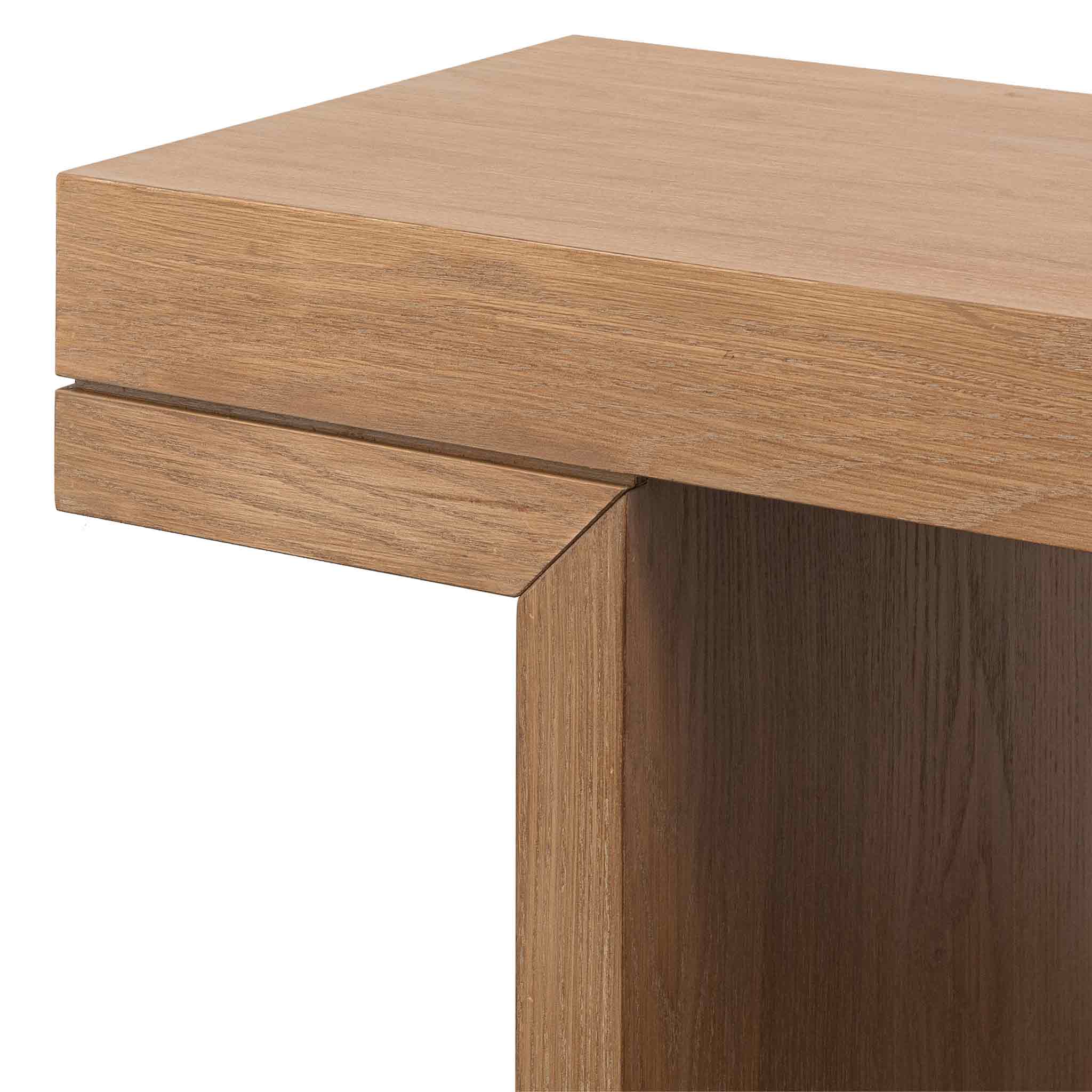 Micah Console Table - Dusty Oak - Console