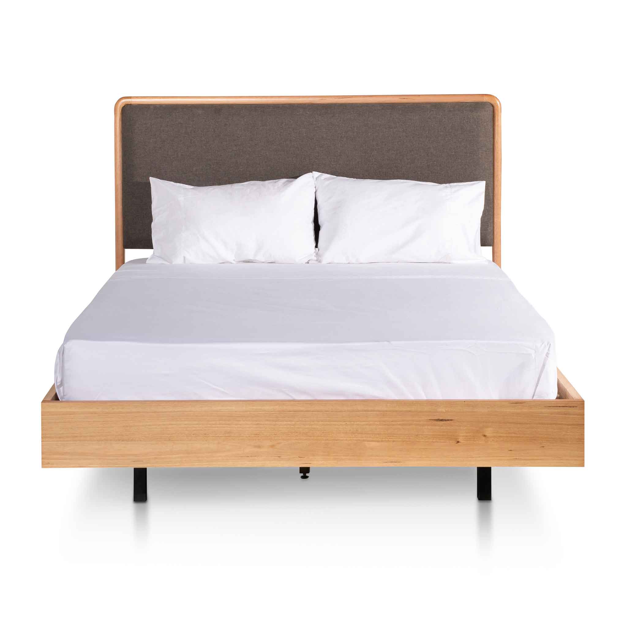 Milo King Bed Frame - Messmate - Beds