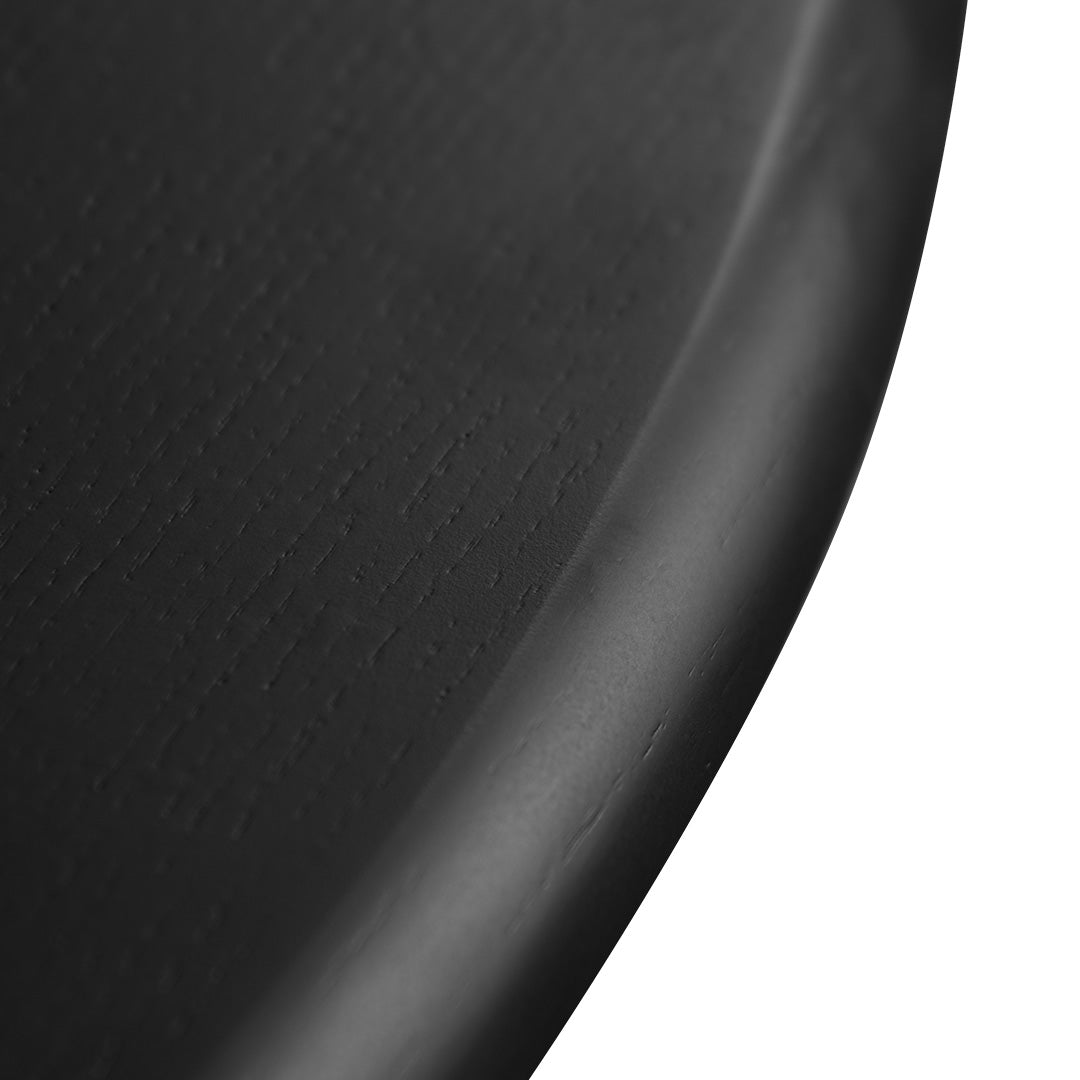 Moscow 1.4m Round Dining Table - Full Black - Dining Tables