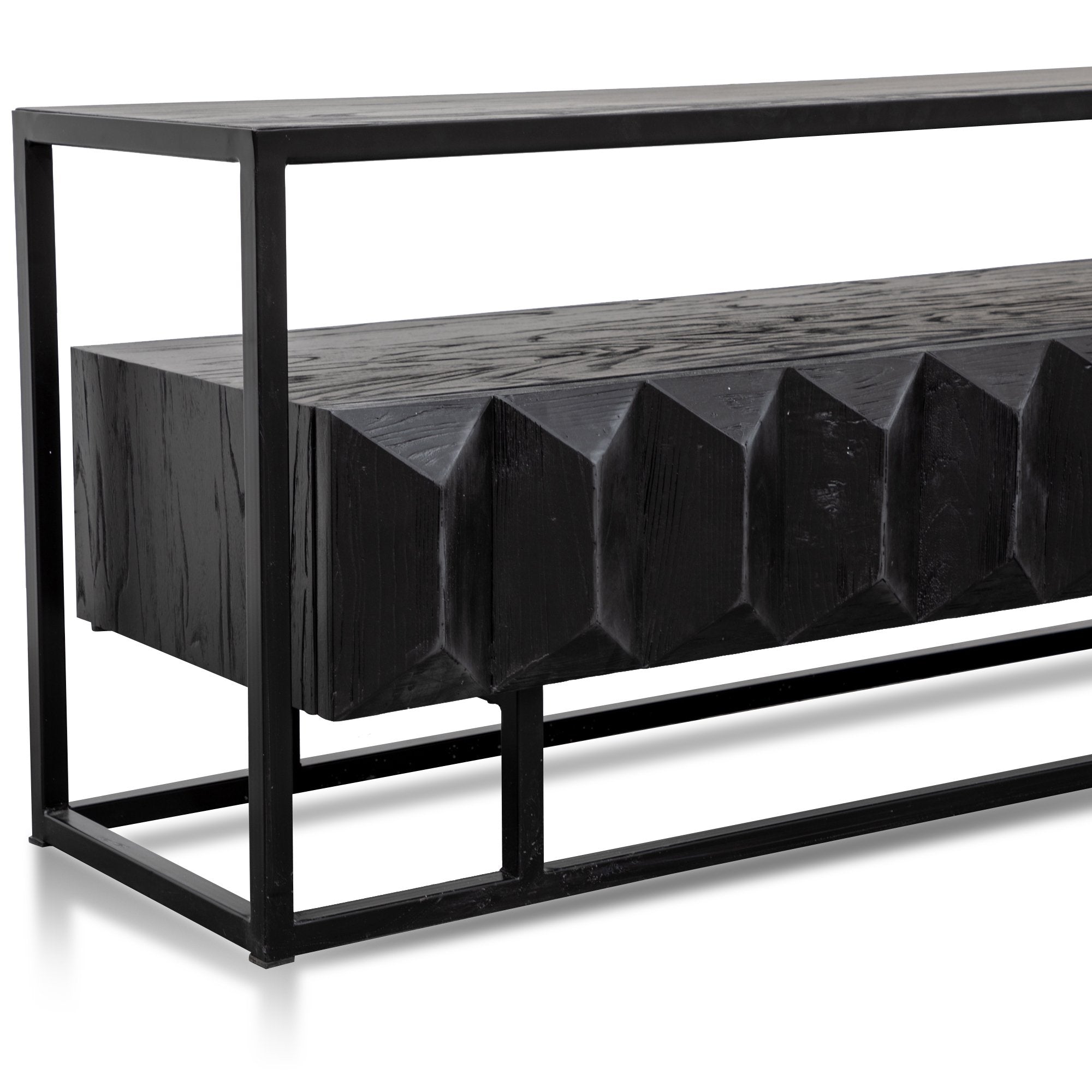 Natalie TV Entertainment Unit - Full Black - TV Units