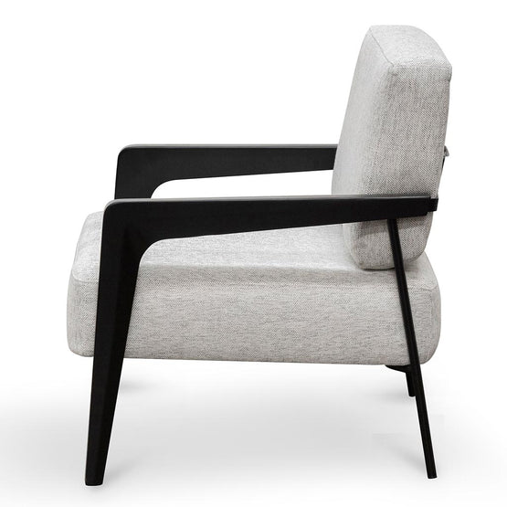 Nathaniel Lounge Chair - Silver Grey - Armchairs