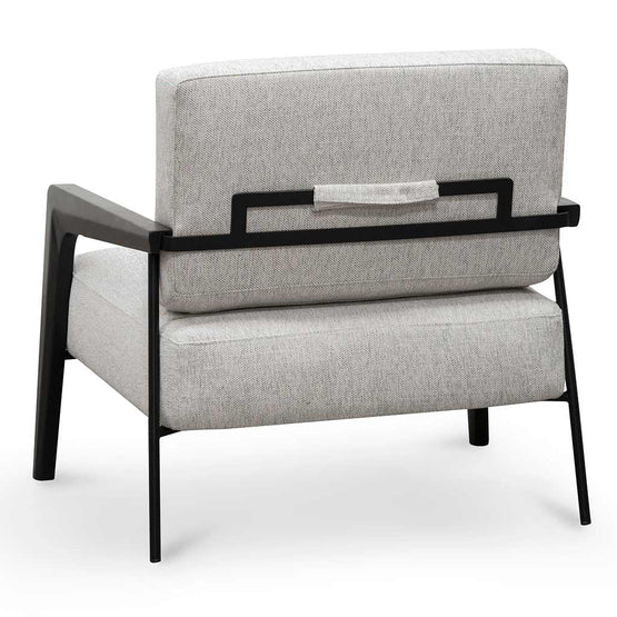 Nathaniel Lounge Chair - Silver Grey - Armchairs