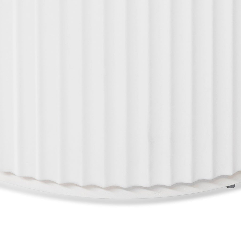 Nemo 1.2m Round Marble Dining Table - White - Dining Tables