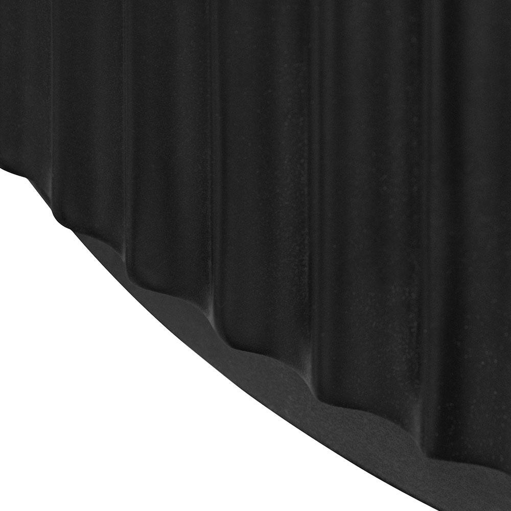 Nemo 1.2m Round Wooden Dining Table - Black - Dining Tables