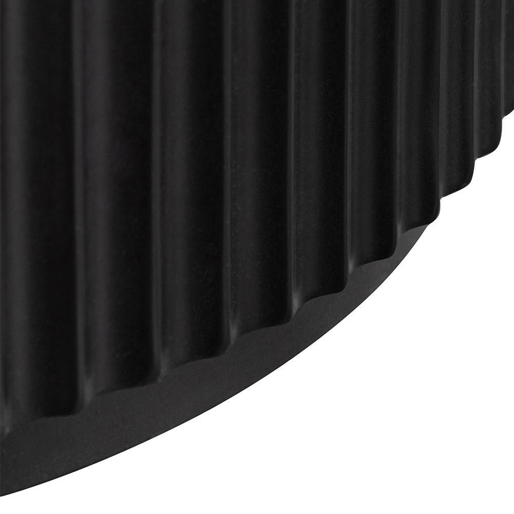 Nemo 1.2m Round Wooden Dining Table - Black - Dining Tables