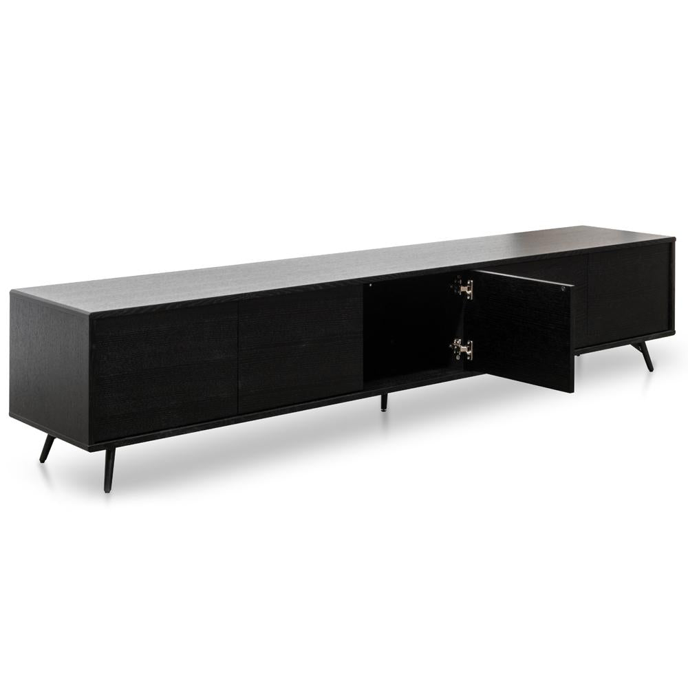 Nico TV Entertainment Unit - Black Oak - TV Units