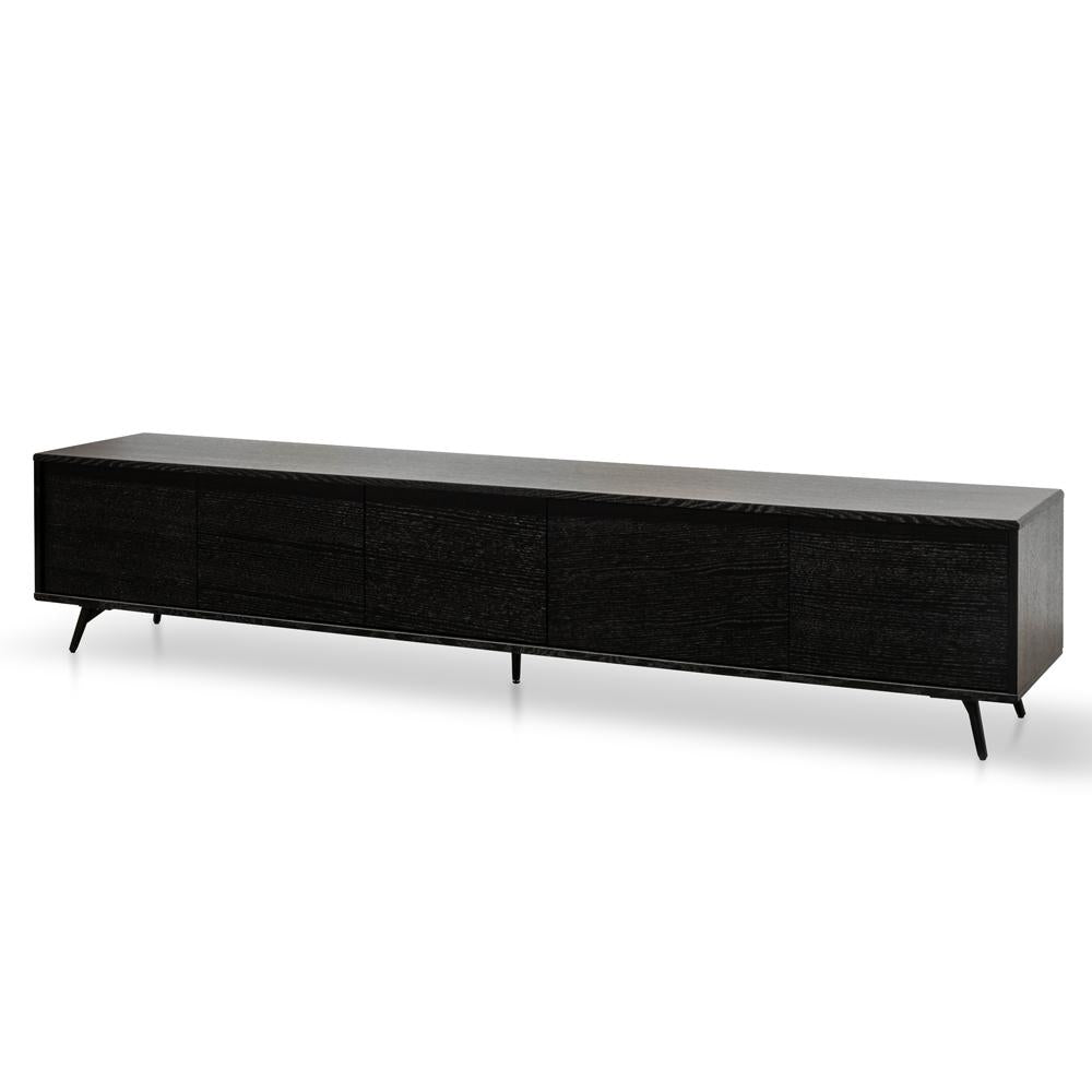 Nico TV Entertainment Unit - Black Oak - TV Units