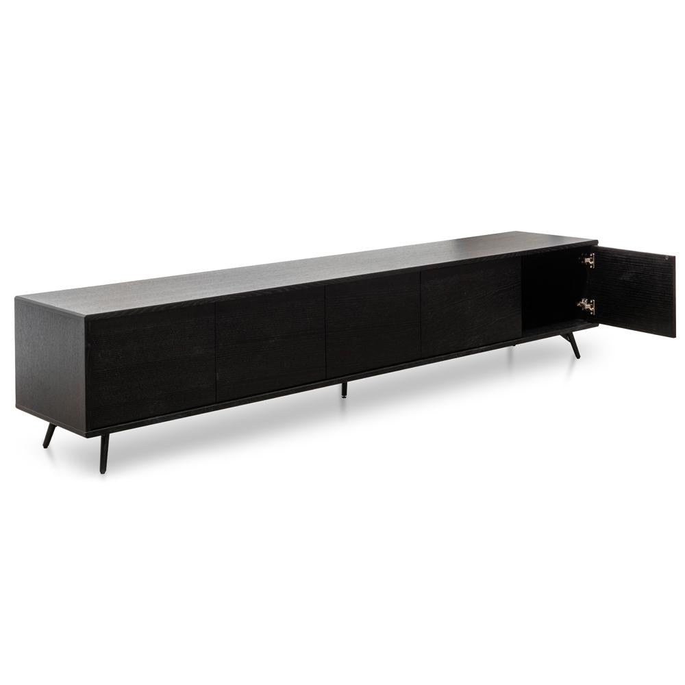 Nico TV Entertainment Unit - Black Oak - TV Units