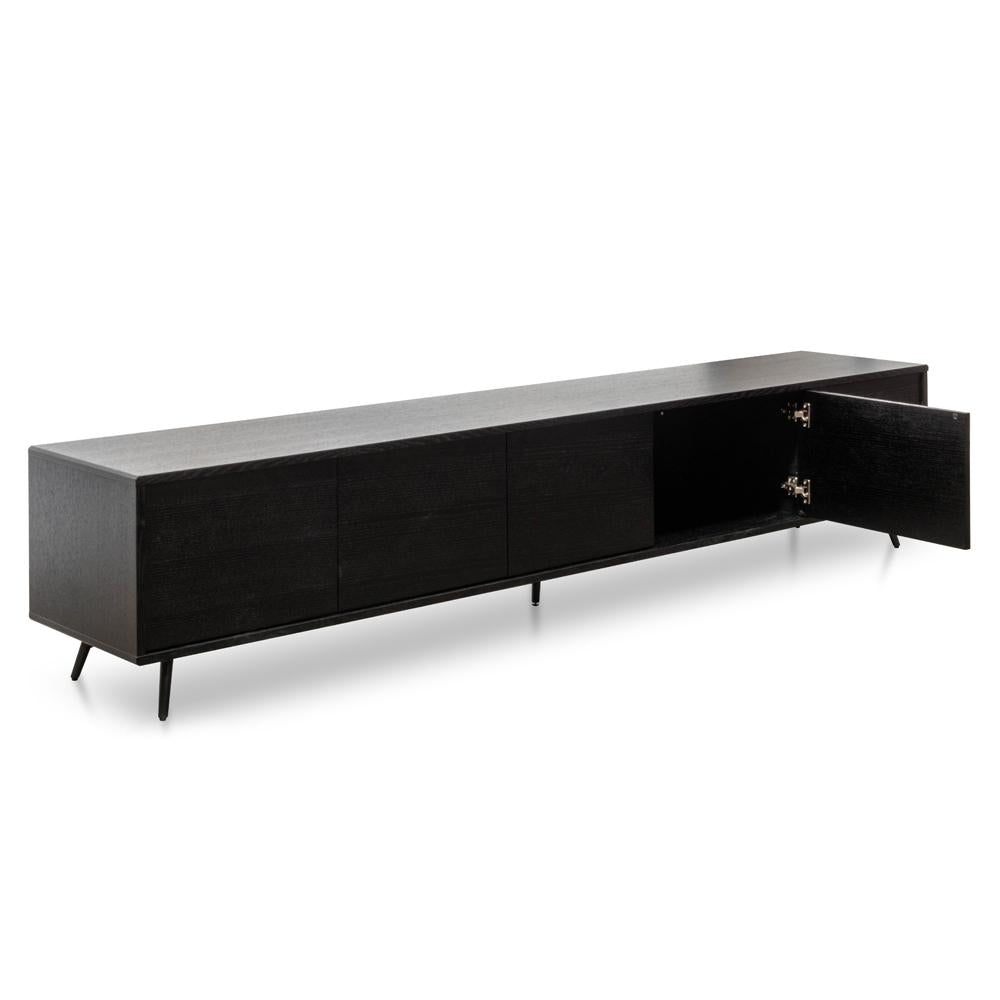 Nico TV Entertainment Unit - Black Oak - TV Units