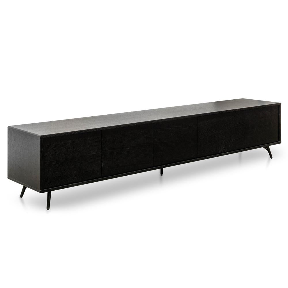 Nico TV Entertainment Unit - Black Oak - TV Units