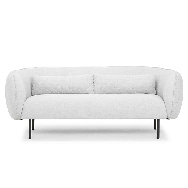 Noah 2S Sofa - Light Texture Grey - Sofas