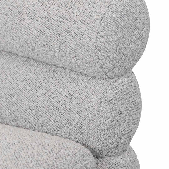 Noah Armchair - Ash Grey Boucle - Armchairs