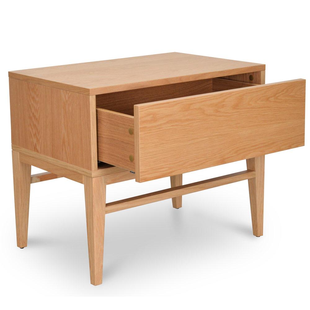 Nobi Bedside Table - Natural Oak - Bedside Tables