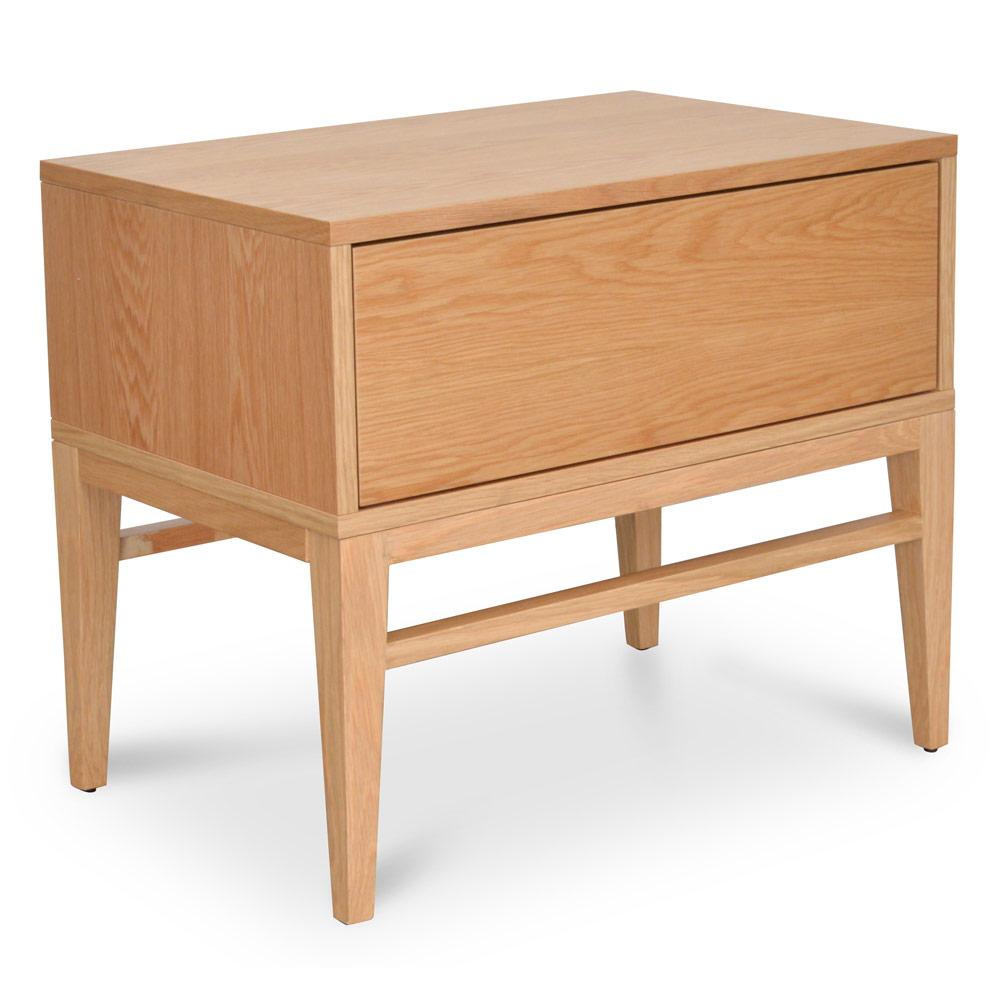 Nobi Bedside Table - Natural Oak - Bedside Tables