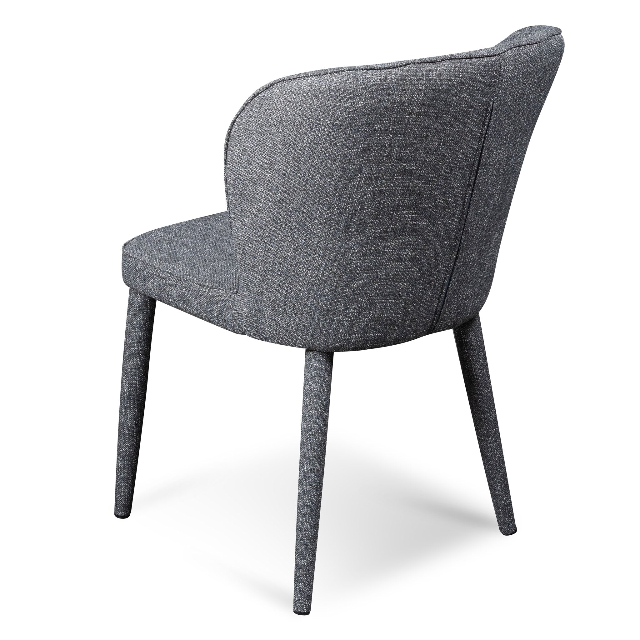 Olivia Fabric Dining Chair - Dark Grey - Dining Chairs
