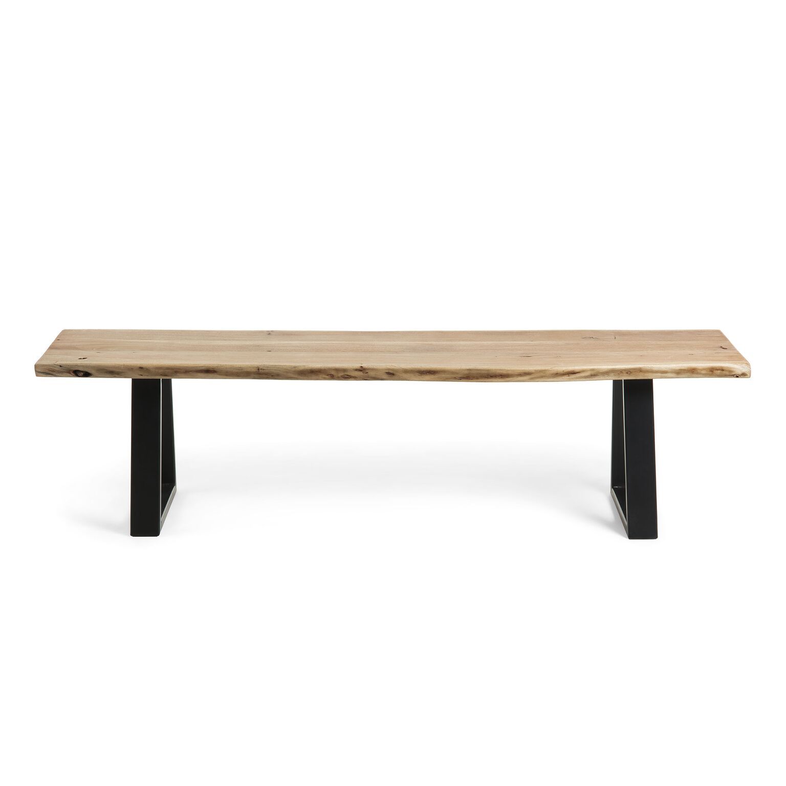 Olivia Solid Wood Bench - Natural - Bench