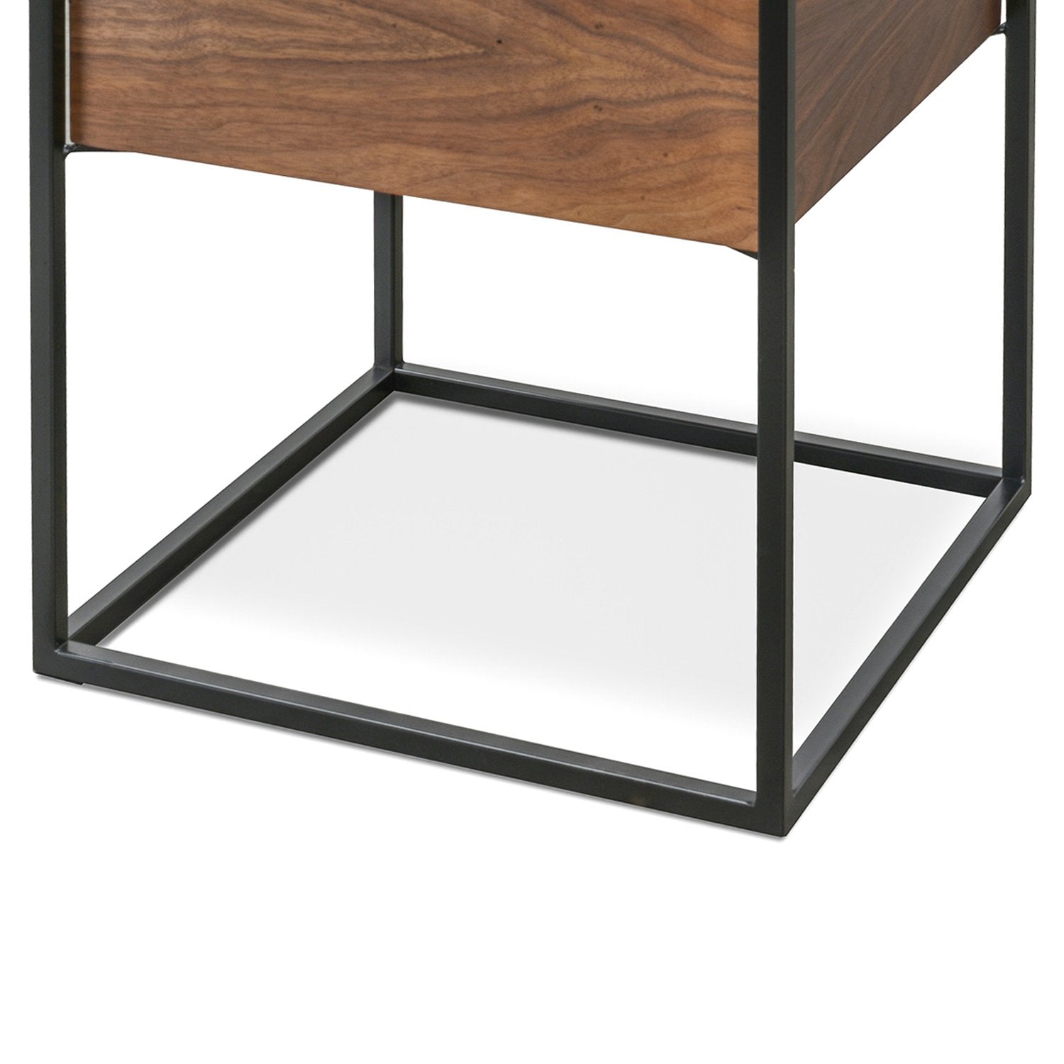 Onyx Scandinavian Side Table - Walnut - Bedside Tables