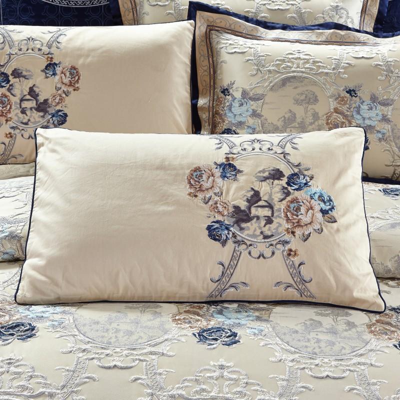 Oriental Jacquard Luxury Bedding Set (600 TC) - Duvet Covers