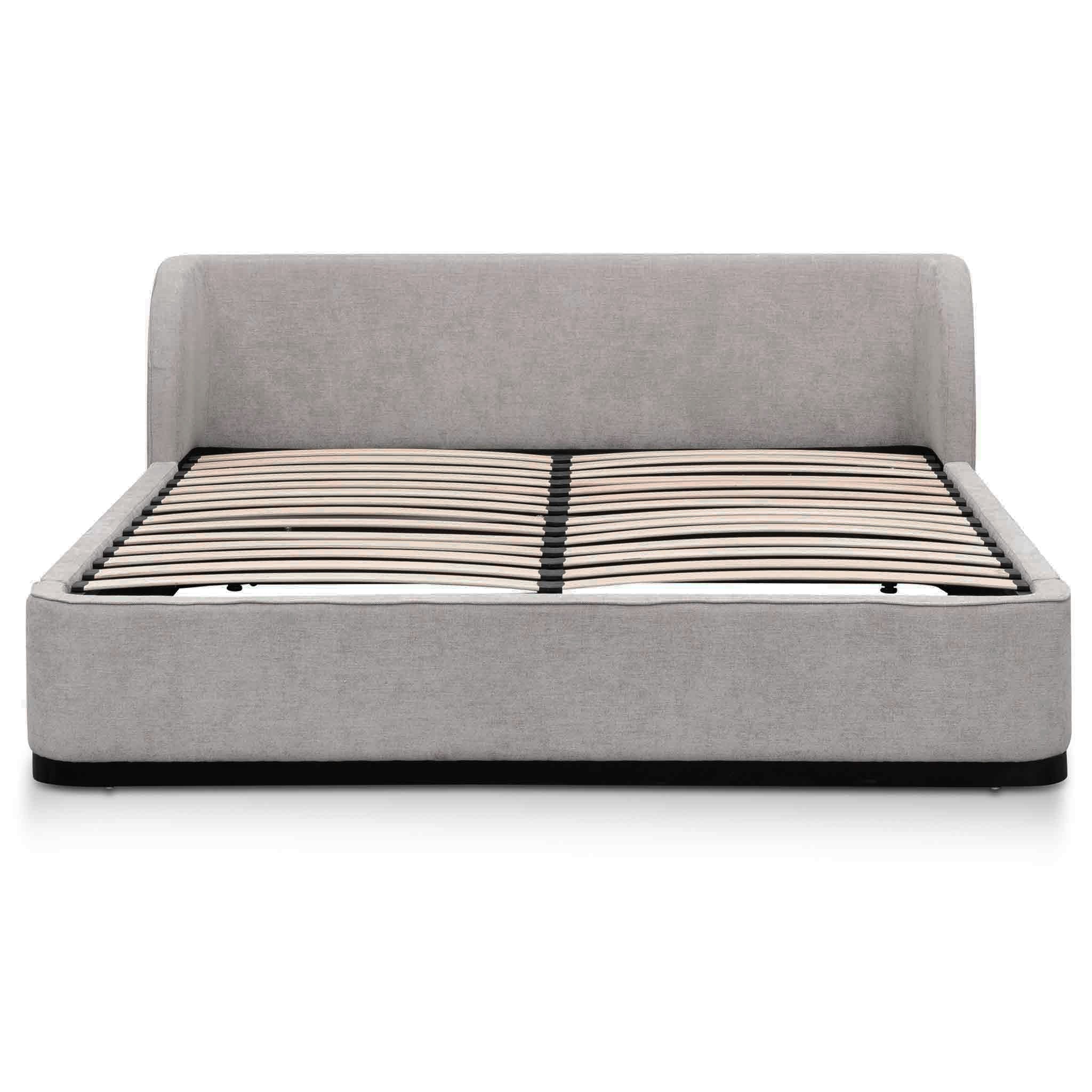 Owen King Bed Frame - Oyster Beige - Beds
