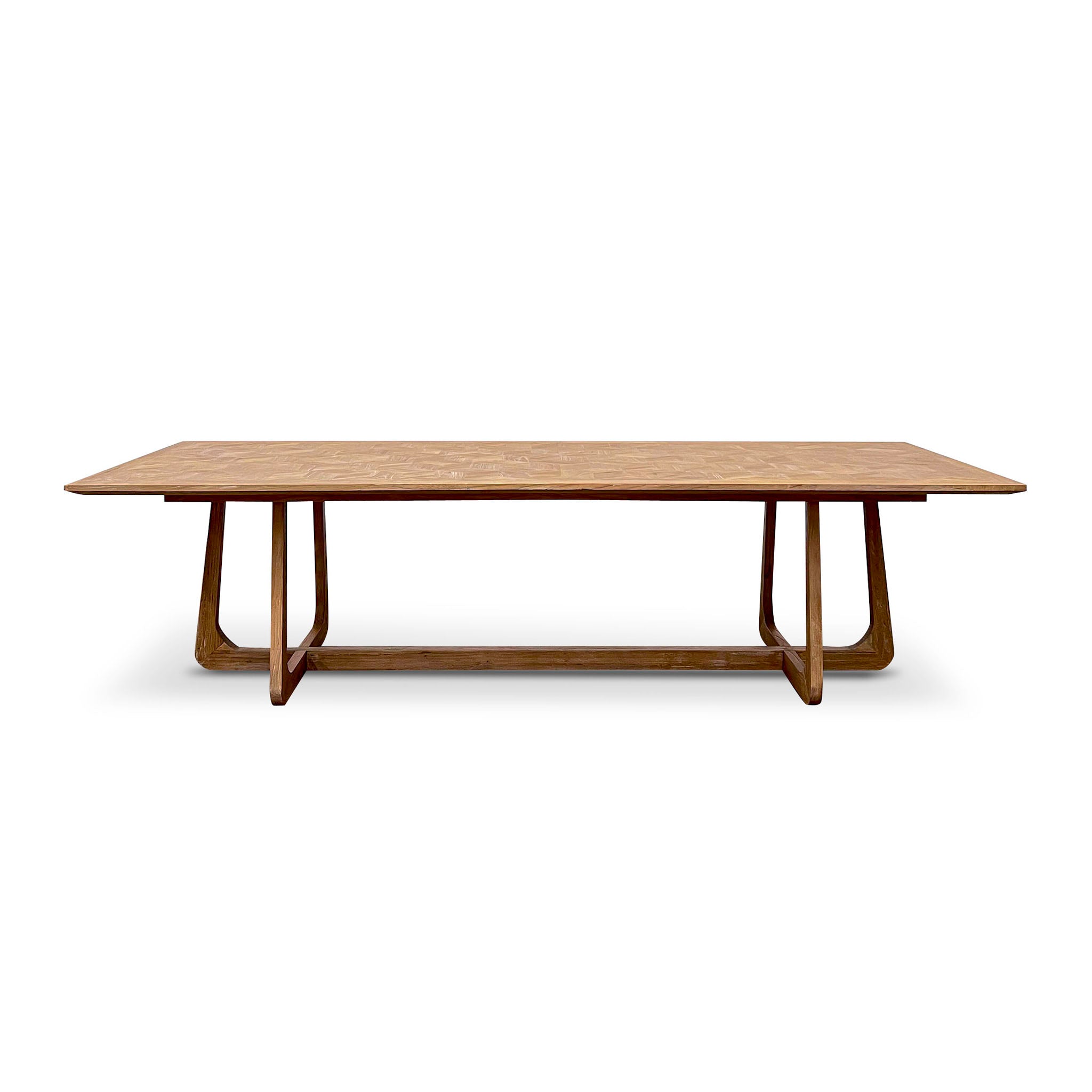 Palmero 3m Oak Dining Table - Natural - Dining Tables
