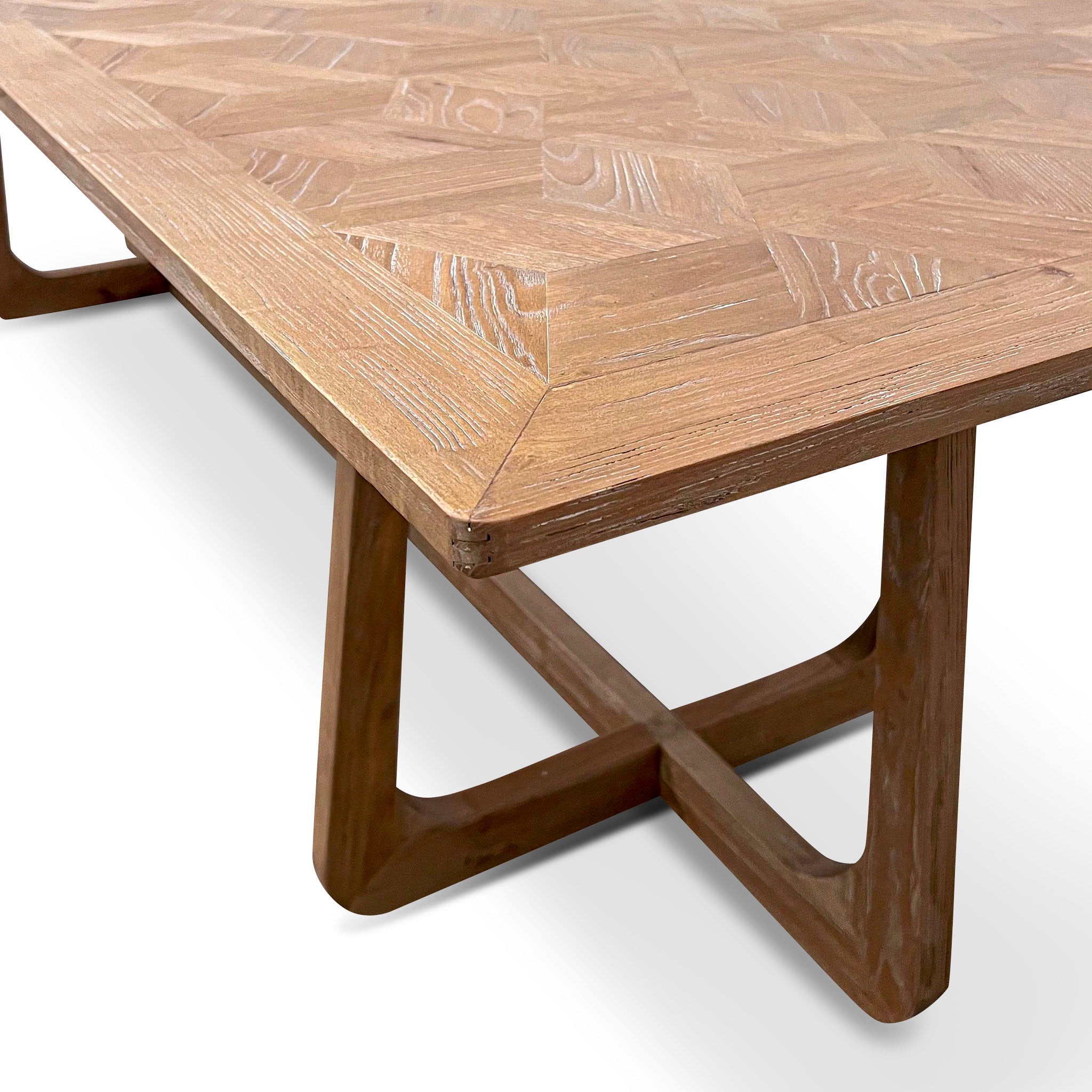 Palmero 3m Oak Dining Table - Natural - Dining Tables