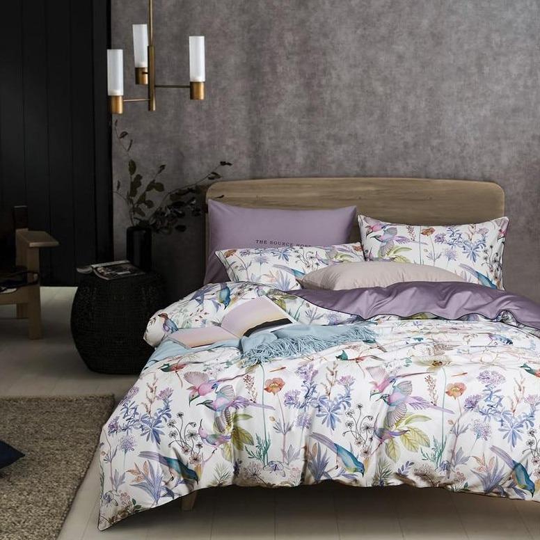 Paradise Duvet Cover Set (Egyptian Cotton, 500 TC) - Duvet Covers