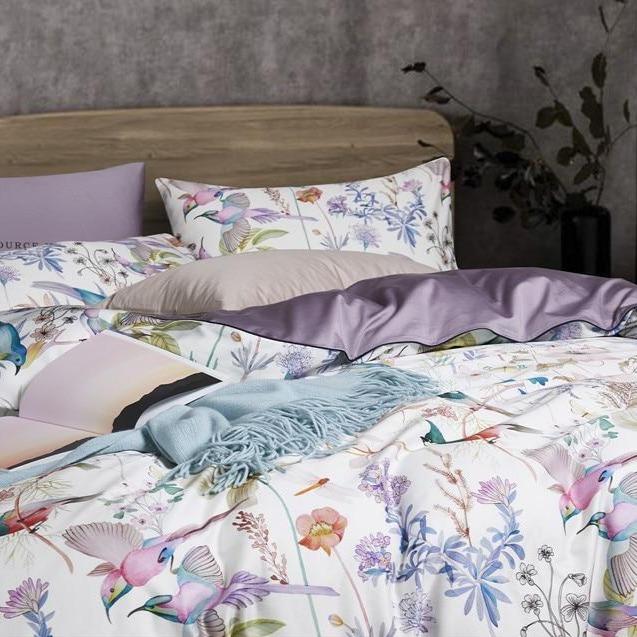 Paradise Duvet Cover Set (Egyptian Cotton, 500 TC) - Duvet Covers