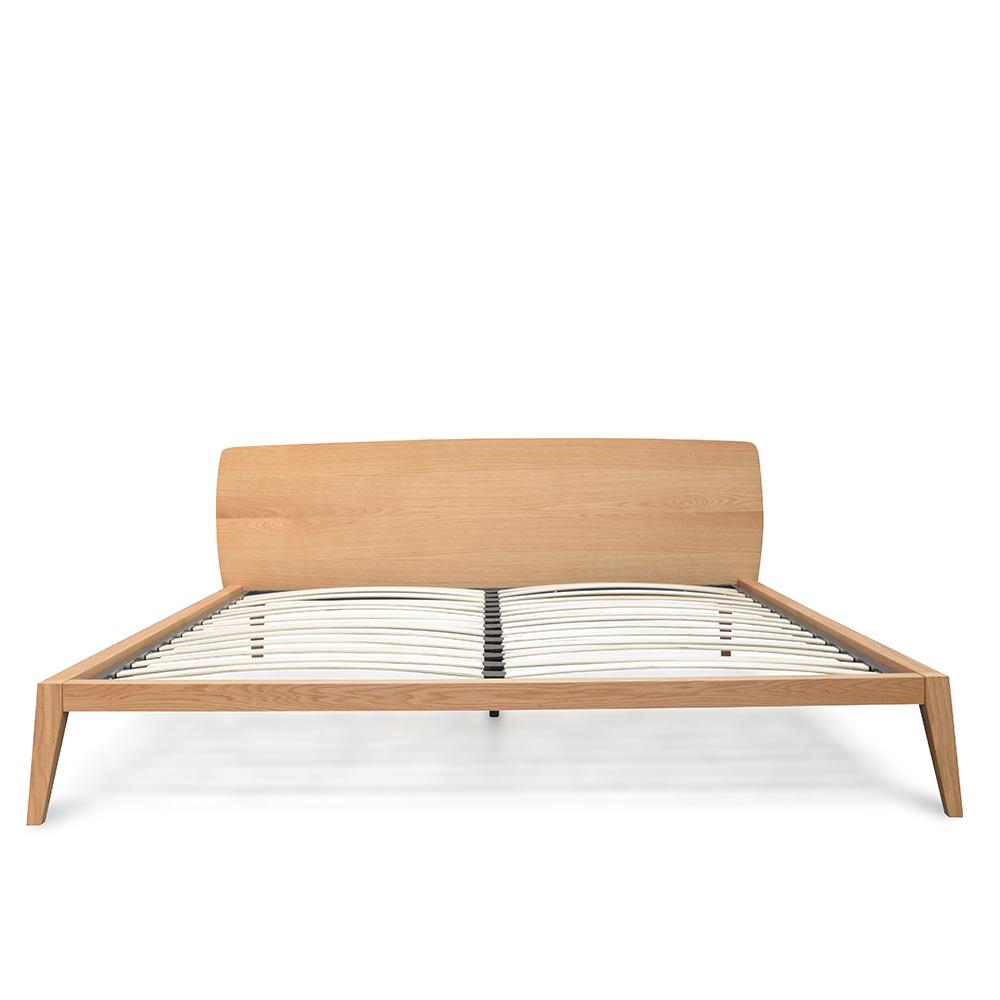 Parker King Bed Frame - Natural Oak - Beds