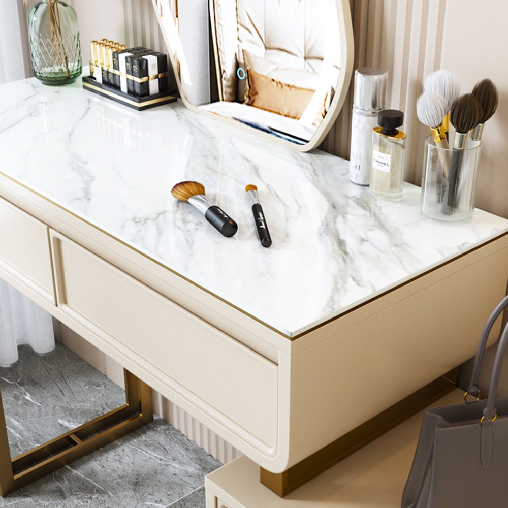 Prague LED Mirror Vanity Set - Make-Up Vanity