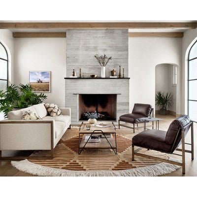 Prague Sofa / Cream Premium Upholstery - Sofas