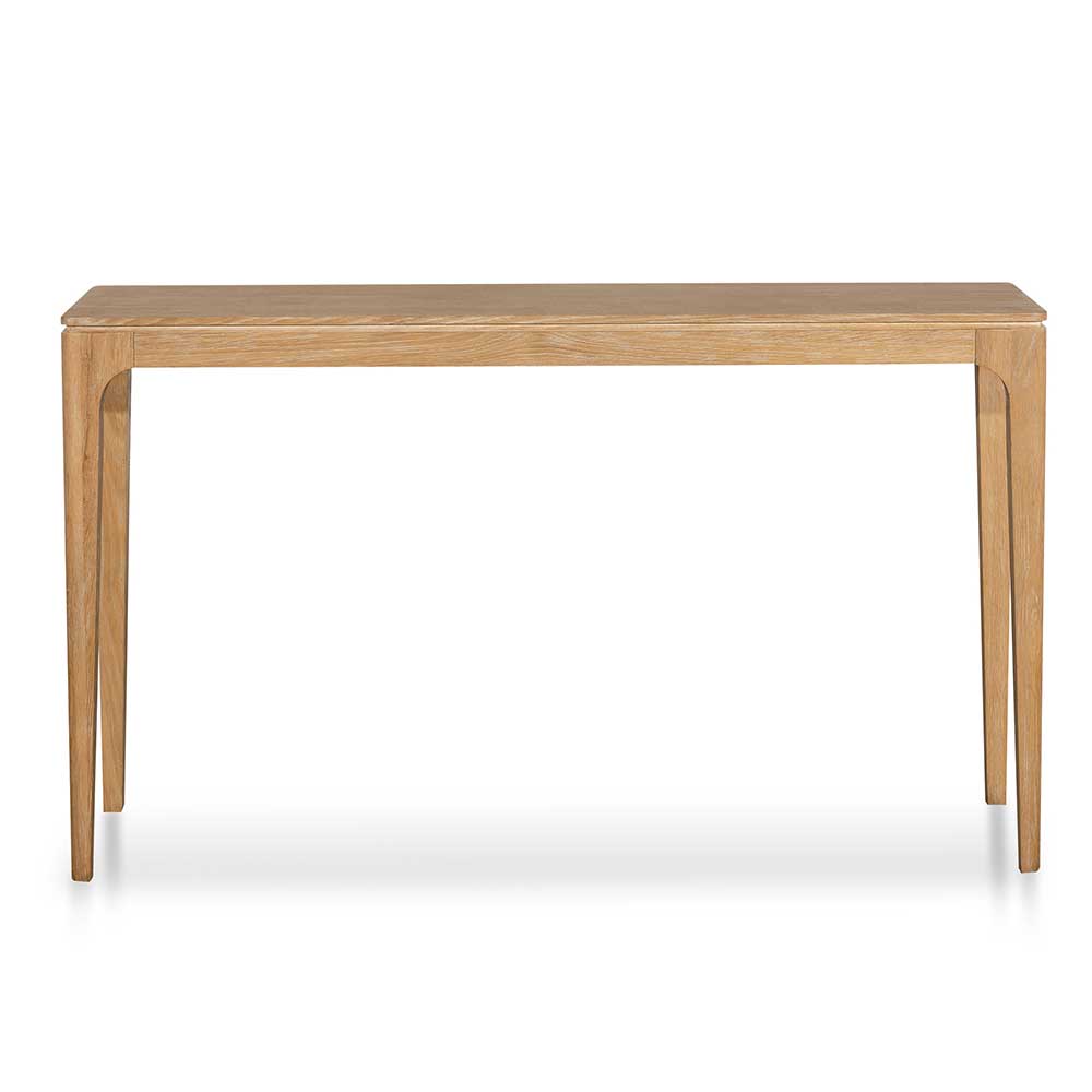 Puerto 1.4m Oak Console Table - Natural - Console