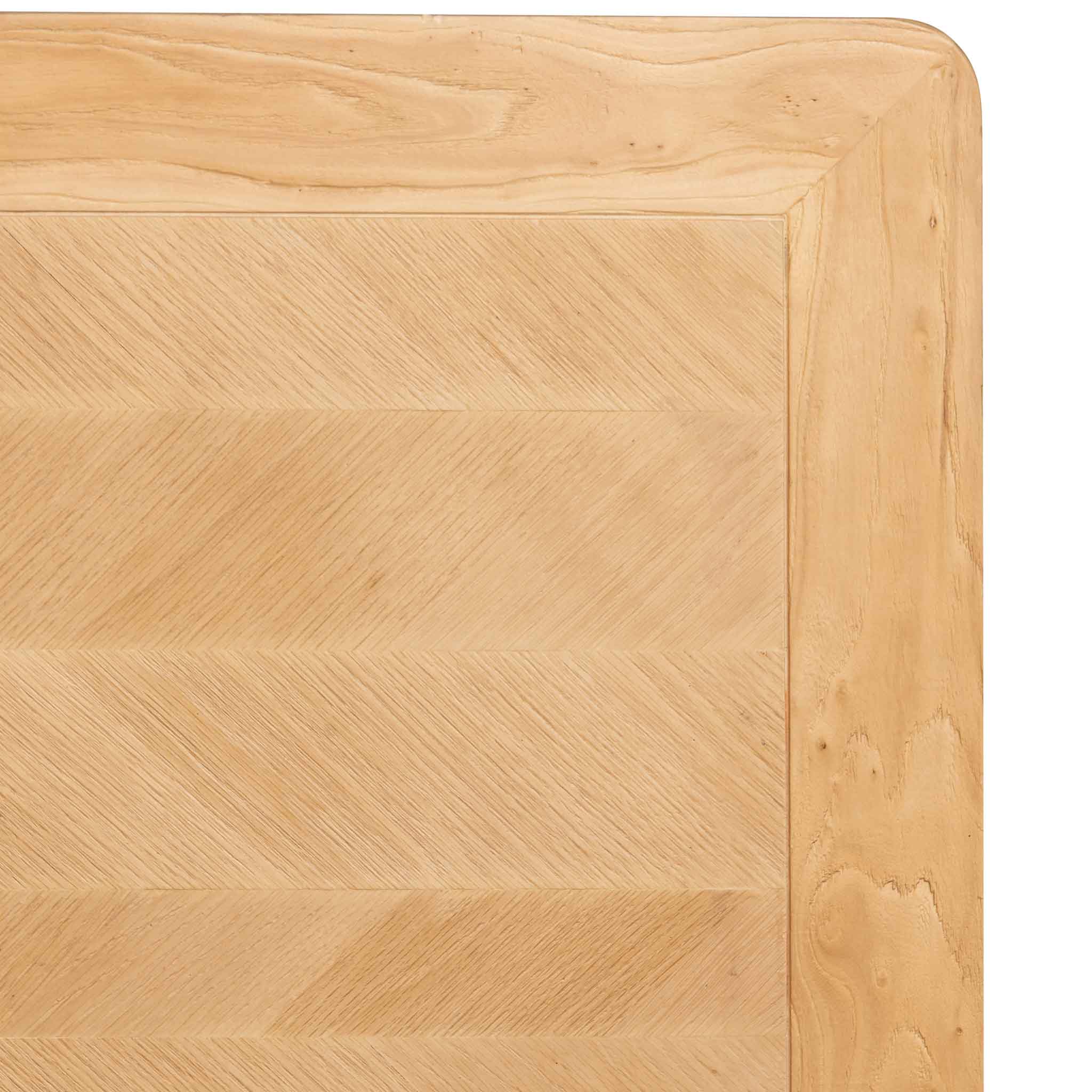 Reese 2.4m Wood Dining Table - Elm Distress Natural - Dining Tables