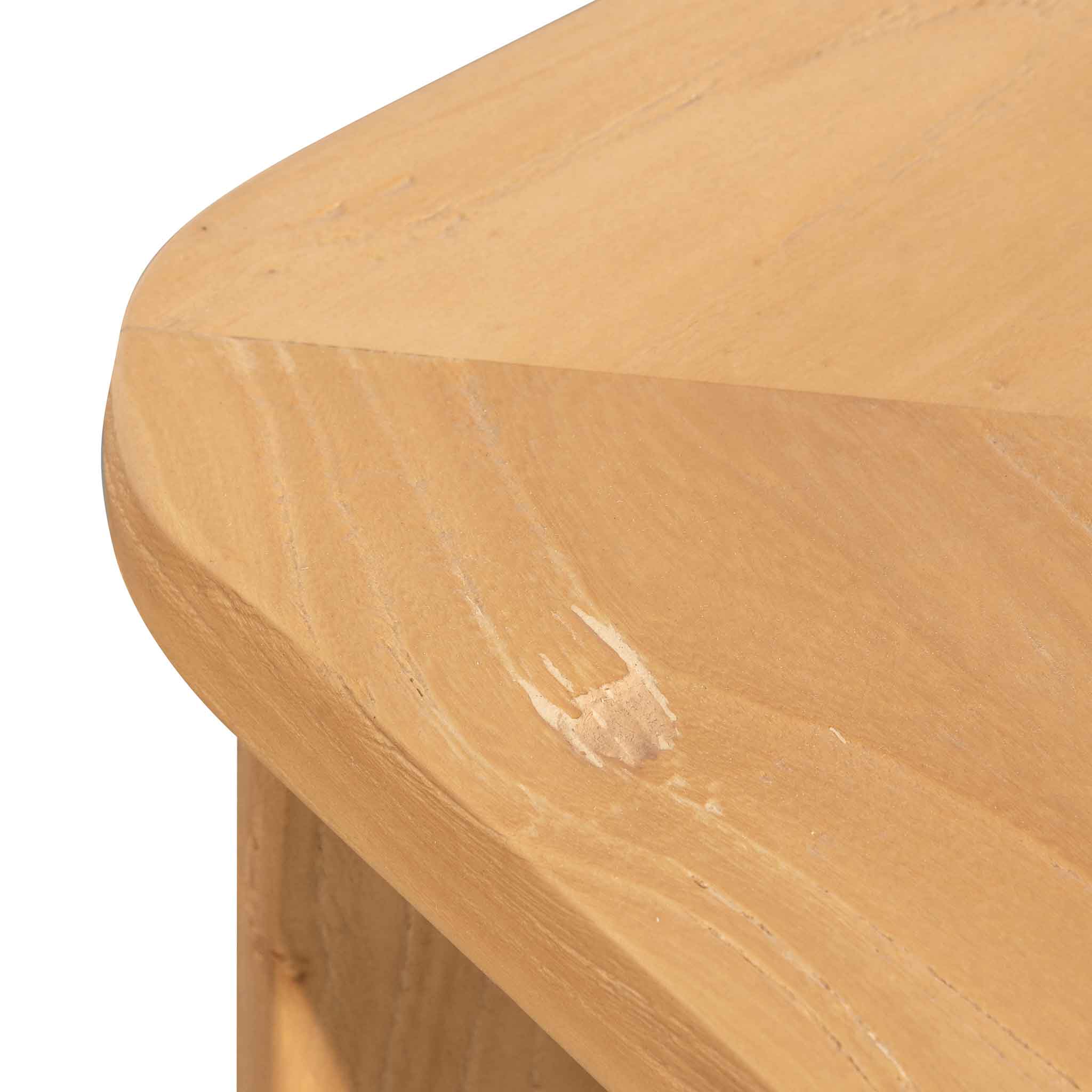 Reese 2.4m Wood Dining Table - Elm Distress Natural - Dining Tables