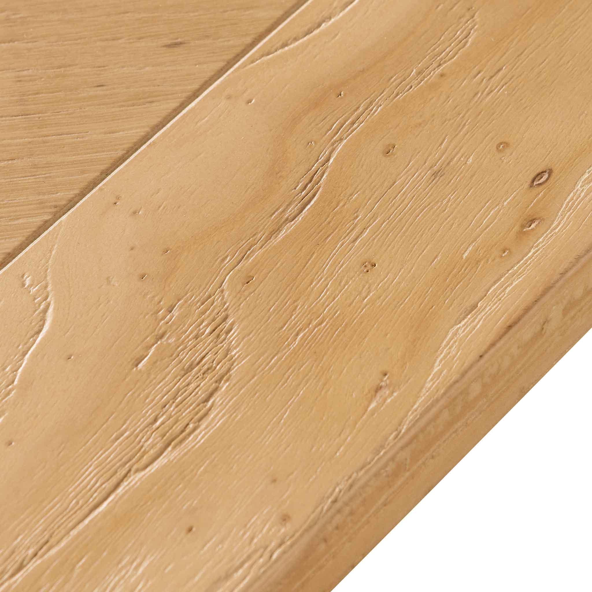 Reese 2.4m Wood Dining Table - Elm Distress Natural - Dining Tables