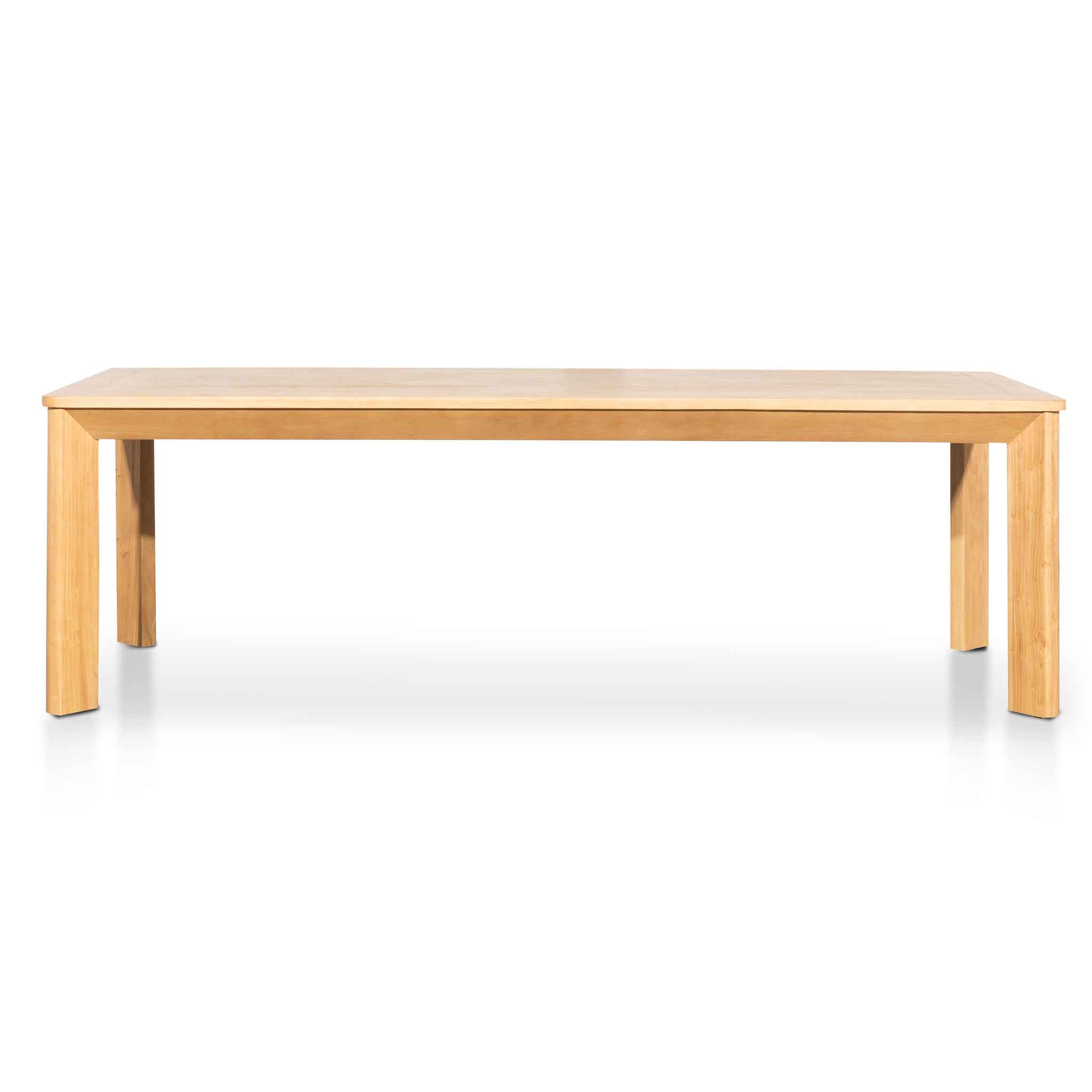Reese 2.4m Wood Dining Table - Elm Distress Natural - Dining Tables