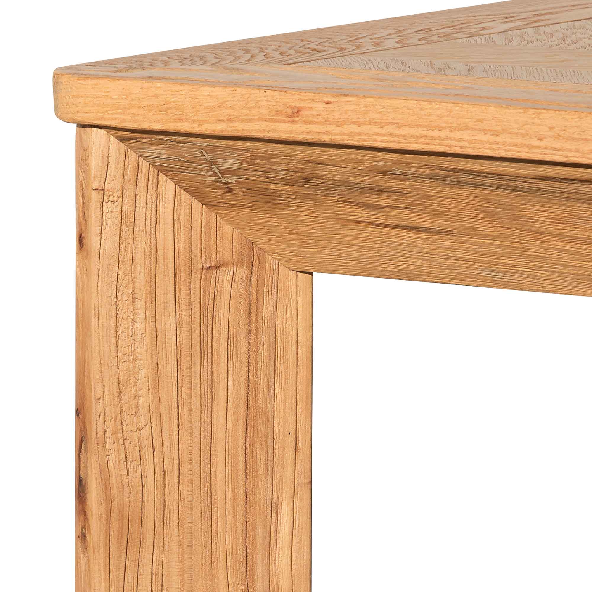 Reese 3m Wood Dining Table - Elm Distress Natural - Dining Tables