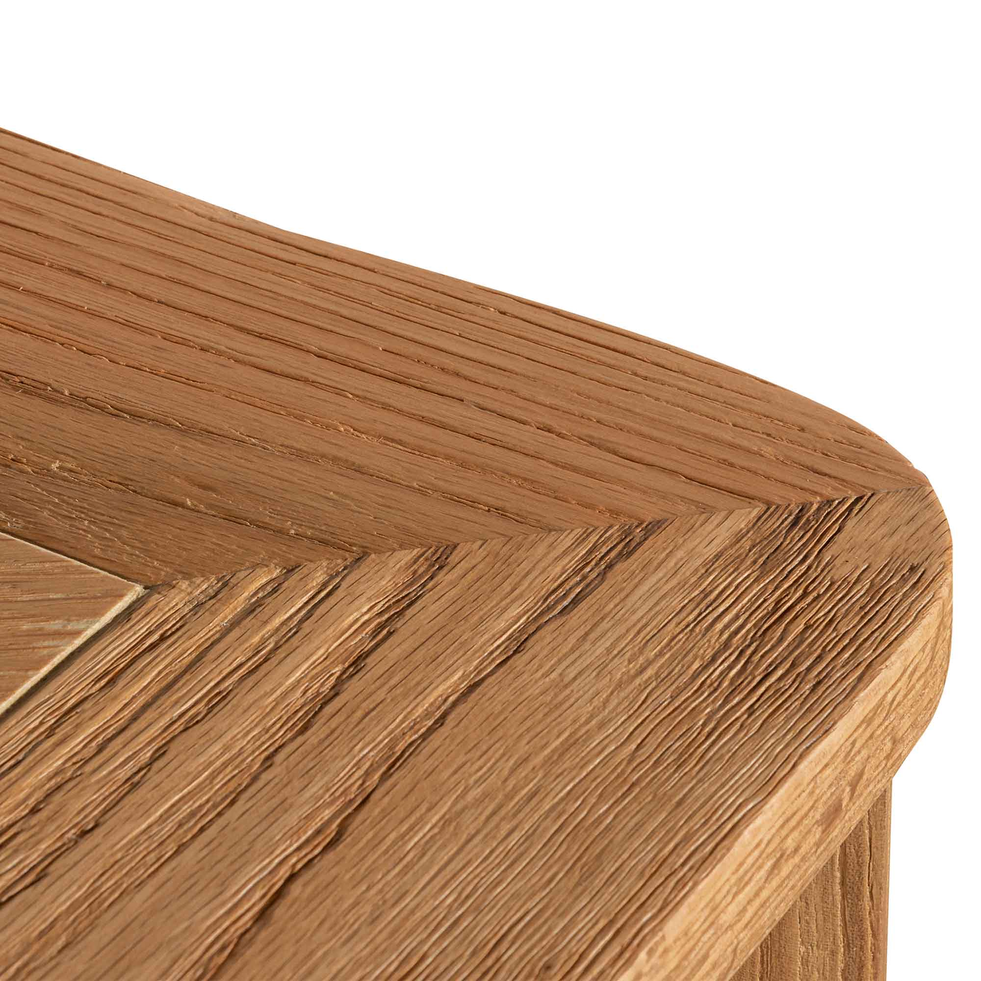 Reese 3m Wood Dining Table - Elm Distress Natural - Dining Tables