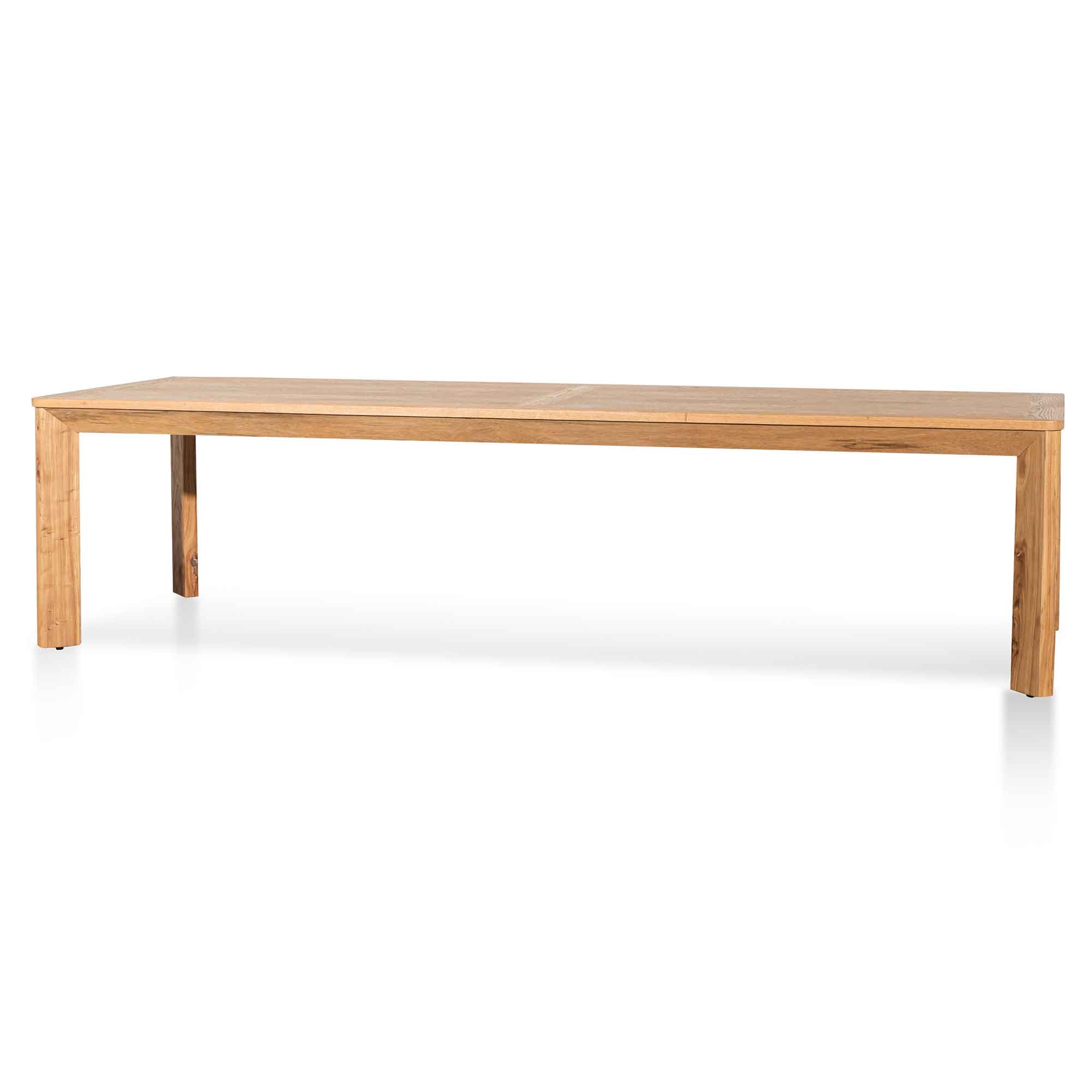 Reese 3m Wood Dining Table - Elm Distress Natural - Dining Tables