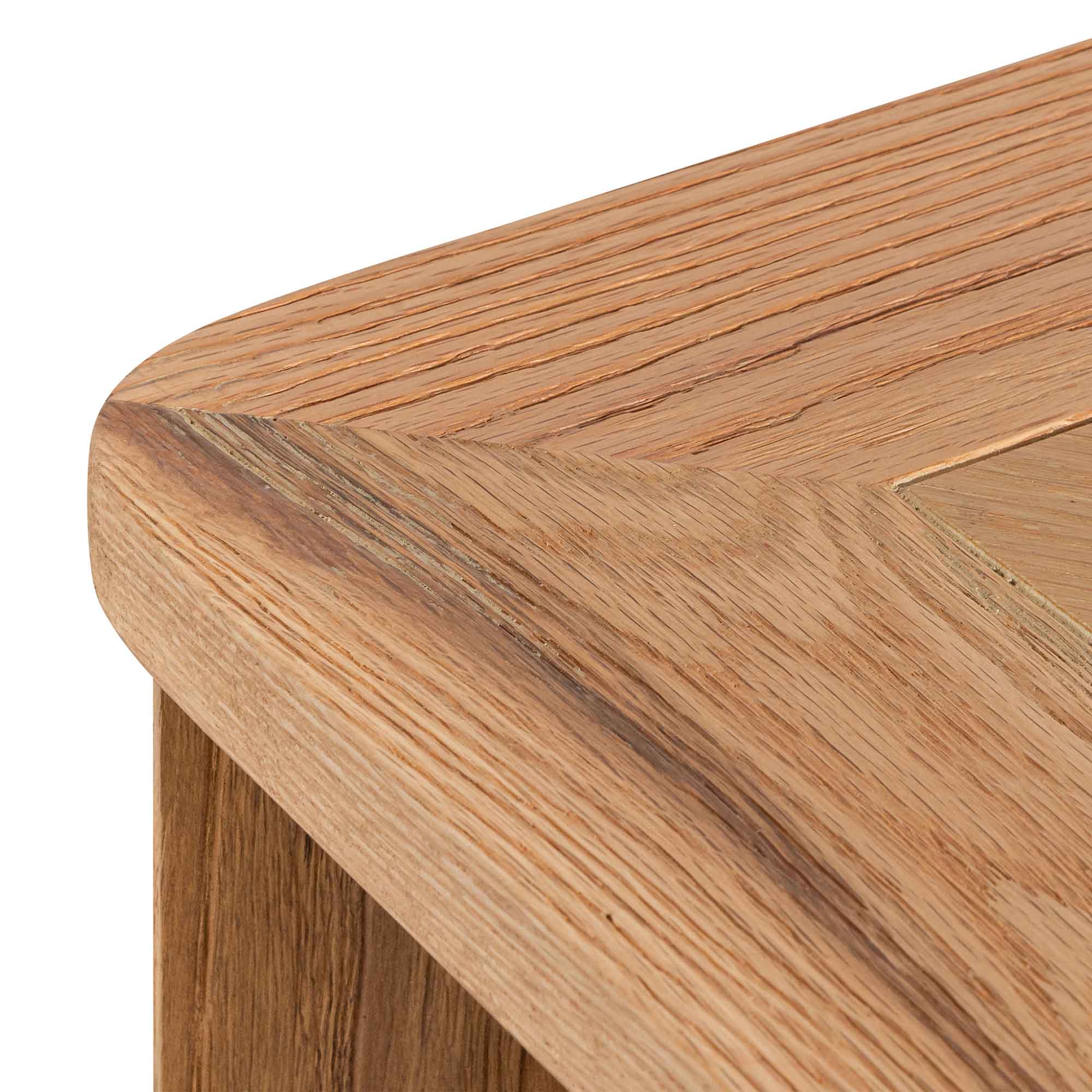 Reese 3m Wood Dining Table - Elm Distress Natural - Dining Tables