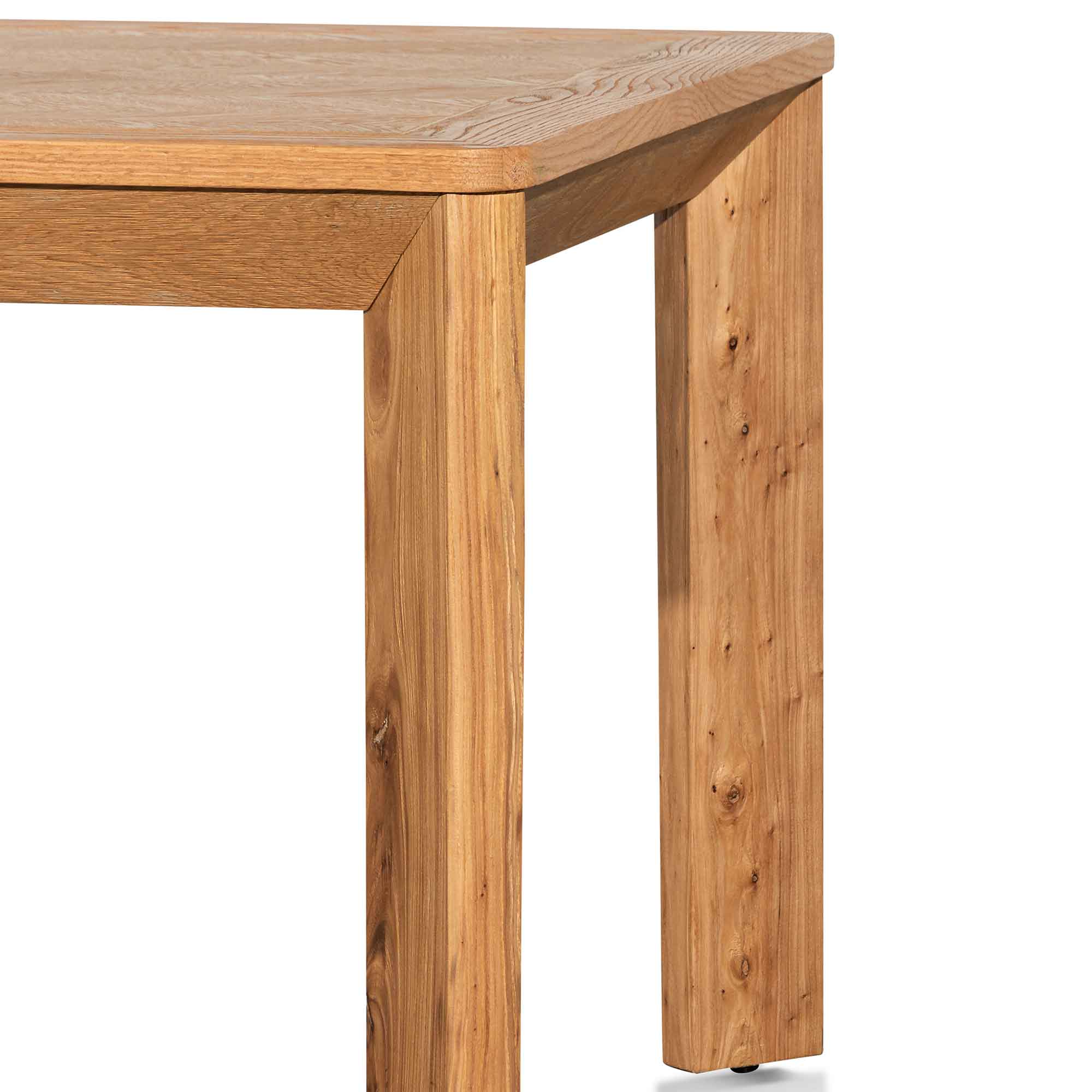 Reese 3m Wood Dining Table - Elm Distress Natural - Dining Tables