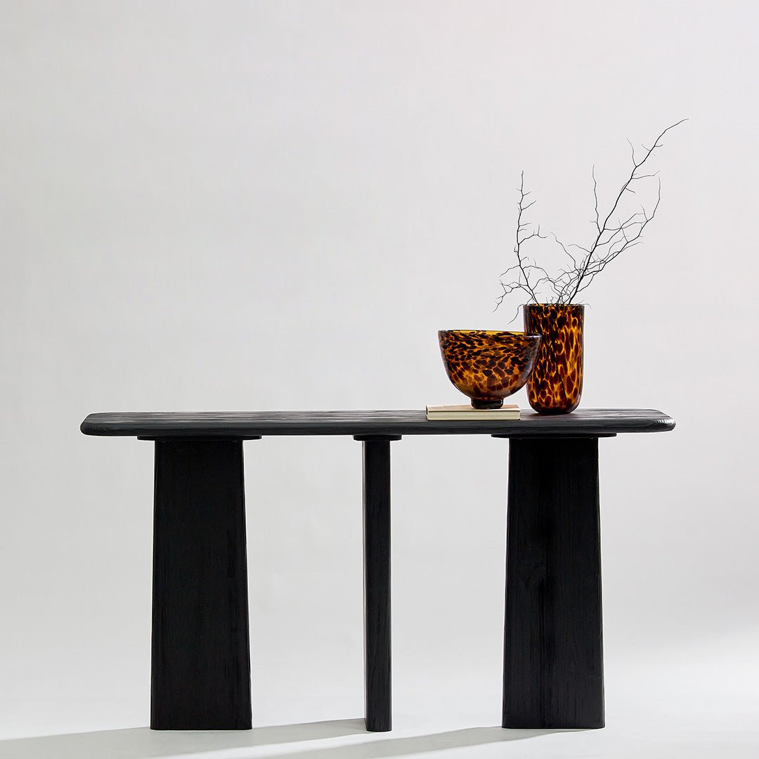 Roma Console Table - Full Black - Console