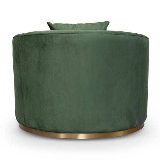 Ronan Armchair - Dark Green Velvet - Armchairs