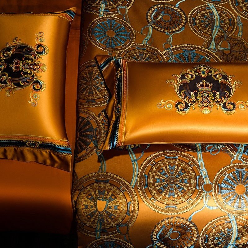 Sahara Duvet Cover Set (Egyptian Cotton, 600 TC) - Duvet Covers