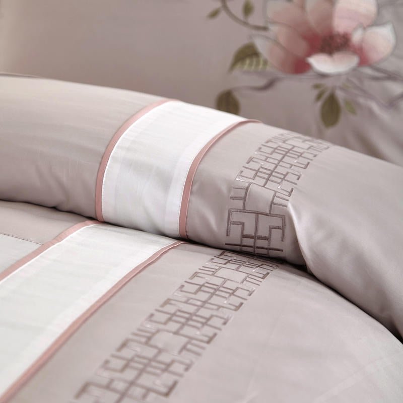 Sakura Duvet Cover Set (Egyptian Cotton, 500 TC) - Duvet Covers
