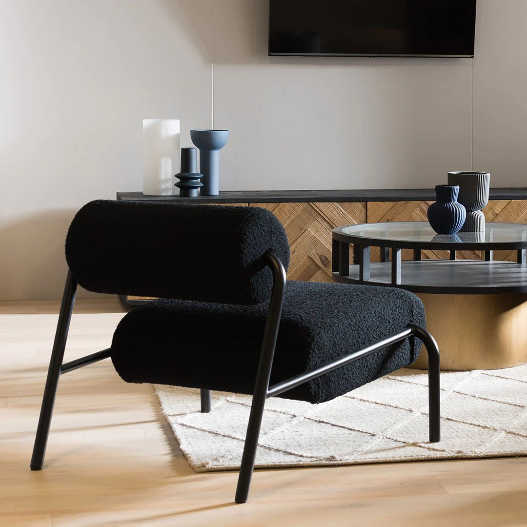 Sasha Lounge Chair - Boucle - Armchairs